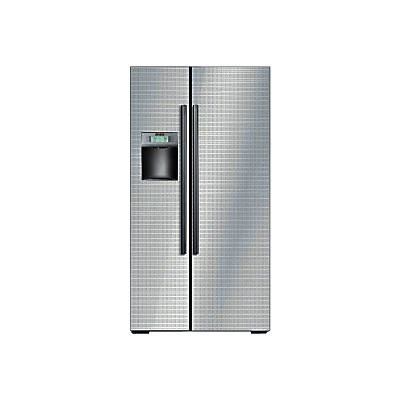 Siemens KA62DS21 American Style Fridge Freezer, White Glass